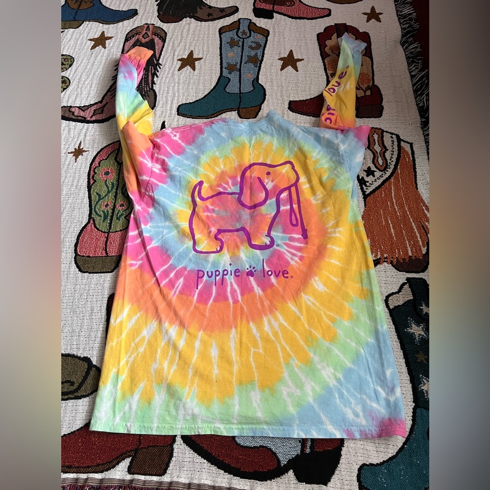 Colorful Tie-Dye Shirt